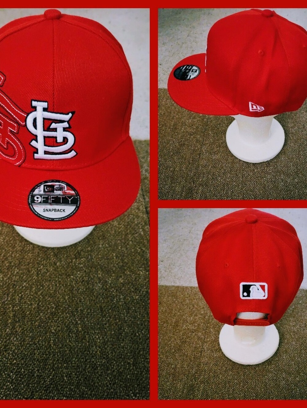 ST LOUIS CARDINALS MLB BASEBALL SNAPBACK HAT.